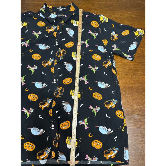 Disney Winnie The Pooh Halloween Women Large Button Her Universe All Over Print - Picture 5 of 12